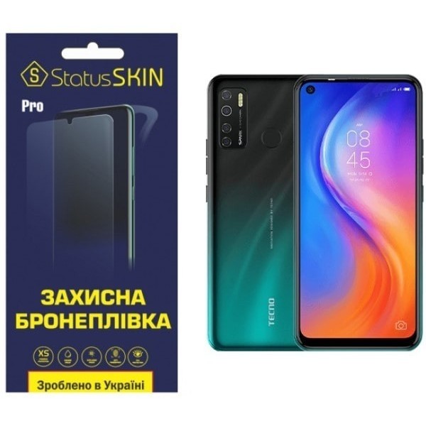 Поліуретанова плівка StatusSKIN Pro для Tecno Spark 5 Pro Глянцева (Код товару:24808) Харьков - изображение 1