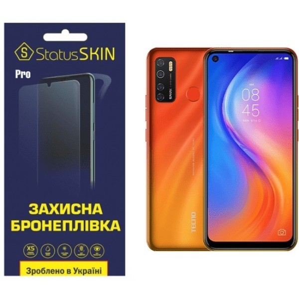 Поліуретанова плівка StatusSKIN Pro для Tecno Spark 5 Глянцева (Код товару:24804) Харьков - изображение 1