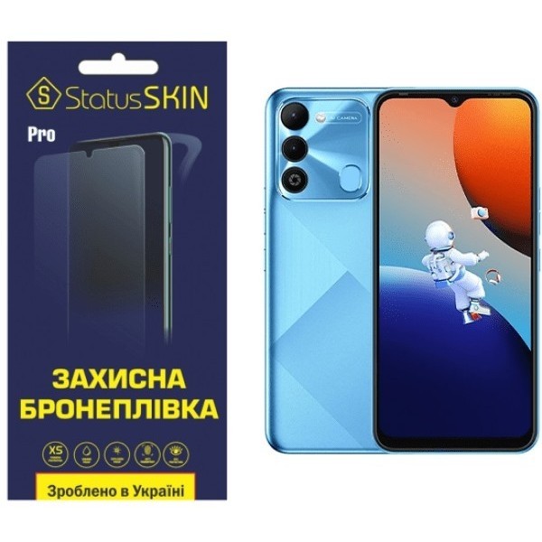 Поліуретанова плівка StatusSKIN Pro для Tecno Spark 9 Глянцева (Код товару:24824) Харьков - изображение 1