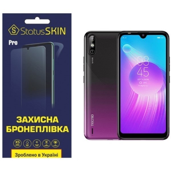 Поліуретанова плівка StatusSKIN Pro для Tecno Spark Go Глянцева (Код товару:24830) Харьков - изображение 1