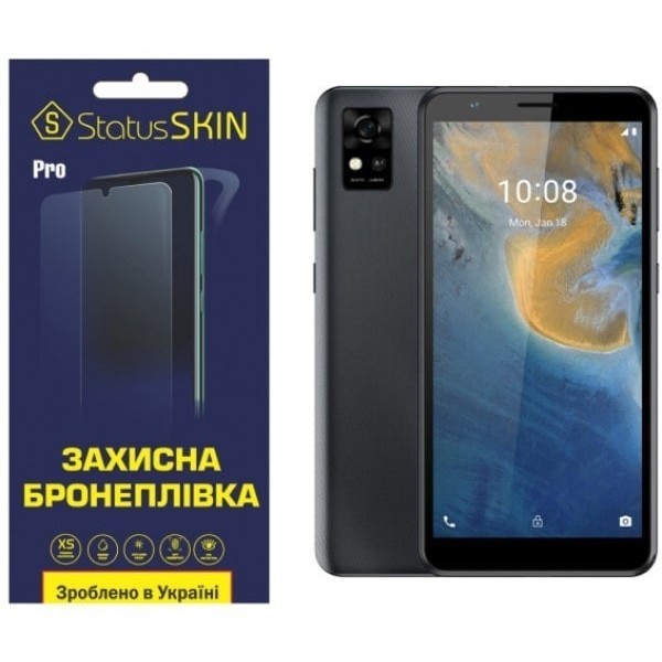 Поліуретанова плівка StatusSKIN Pro для ZTE Blade A31 Глянцева (Код товару:23381) Харьков - изображение 1