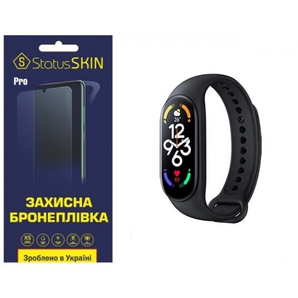 Поліуретанова плівка StatusSKIN Pro на екран Xiaomi Mi Band 7 Глянцева (Код товару:25455) Харьков - изображение 1