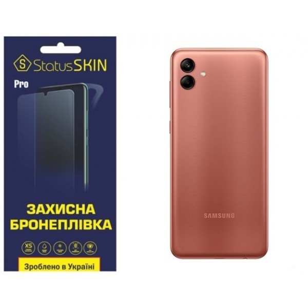 Поліуретанова плівка StatusSKIN Pro на корпус Samsung A04 A045 Глянцева (Код товару:25503) Харьков - изображение 1