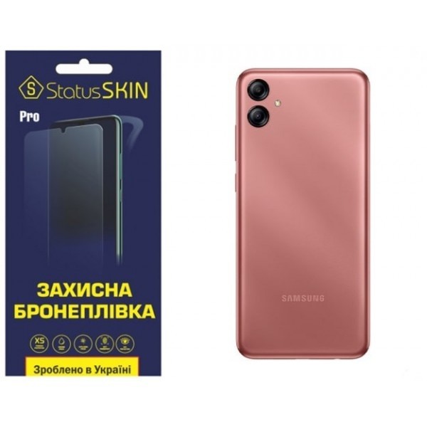 Поліуретанова плівка StatusSKIN Pro на корпус Samsung A04e A042/M04 M045/F04 E045 Глянцева (Код това Харьков - изображение 1