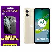 Поліуретанова плівка StatusSKIN Pro+ на екран Motorola E13 Глянцева (Код товару:26540) Харьков