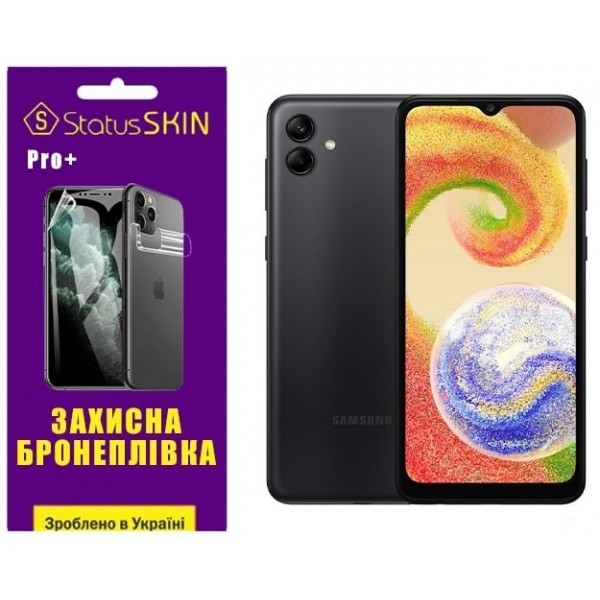 Поліуретанова плівка StatusSKIN Pro+ на екран Samsung A04 A045 Глянцева (Код товару:25504) Харьков - изображение 1