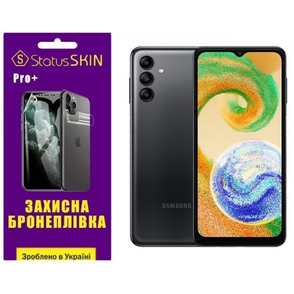 Поліуретанова плівка StatusSKIN Pro+ на екран Samsung A04s A047 Глянцева (Код товару:25516) Харьков - изображение 1