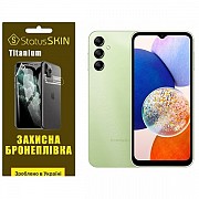 Поліуретанова плівка StatusSKIN Titanium на екран Samsung A14 A145/A14 5G A146 Глянцева (Код товару: Харьков