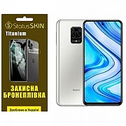 Поліуретанова плівка StatusSKIN Titanium на екран Xiaomi Redmi Note 9S/9 Pro/9 Pro Max Глянцева (Код Харьков