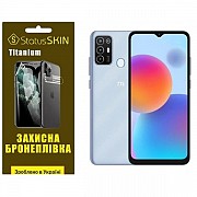 Поліуретанова плівка StatusSKIN Titanium на екран ZTE Blade A52 Глянцева (Код товару:25948) Харьков