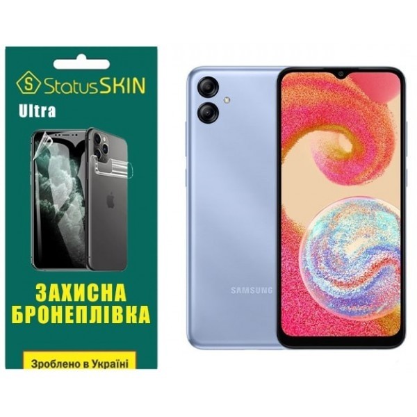 Поліуретанова плівка StatusSKIN Ultra на екран Samsung A04e A042/M04 M045/F04 E045 Глянцева (Код тов Харьков - изображение 1