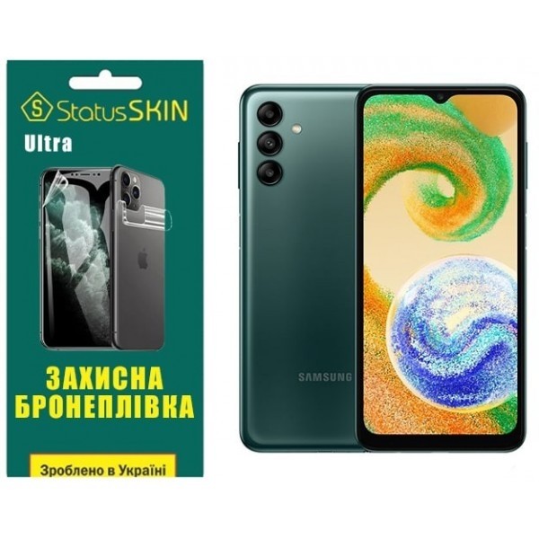 Поліуретанова плівка StatusSKIN Ultra на екран Samsung A04s A047 Глянцева (Код товару:25518) Харьков - изображение 1