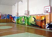 Художественное оформление, граффити на заказ, роспись стен Киев
