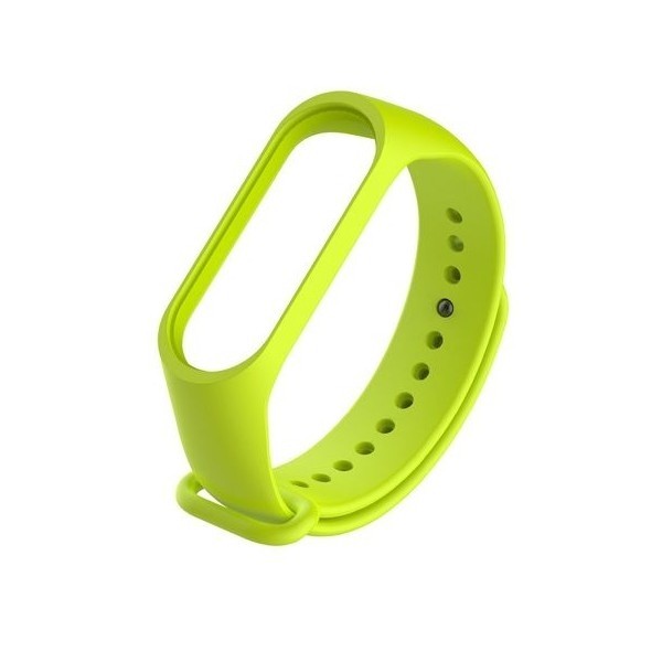 Ремінець для Фітнес-трекера Xiaomi Mi Band 3,4 Lime green (Код товару:4355) Харьков - изображение 1