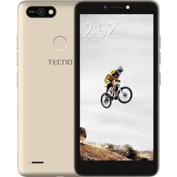 Смартфон Tecno Pop 2F (B1G) 1/16GB Dual SIM Champagne Gold UA (Код товару:19633) Харьков - изображение 1