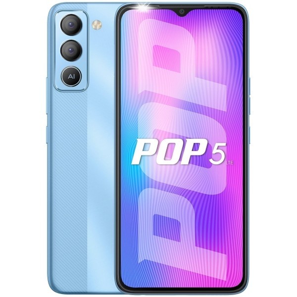 Смартфон Tecno Pop 5 LTE (BD4a) 2/32GB Dual Sim Ice Blue UA (Код товару:23626) Харьков - изображение 1