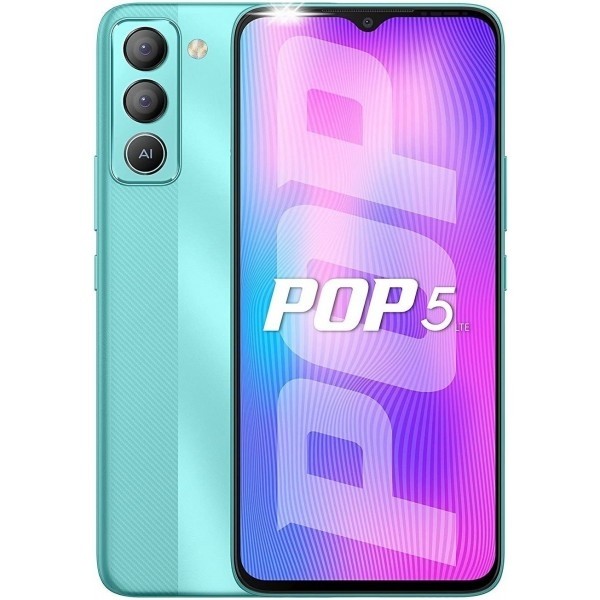 Смартфон Tecno Pop 5 LTE (BD4a) 2/32GB Dual Sim Turquoise Cyan UA (Код товару:23628) Харьков - изображение 1