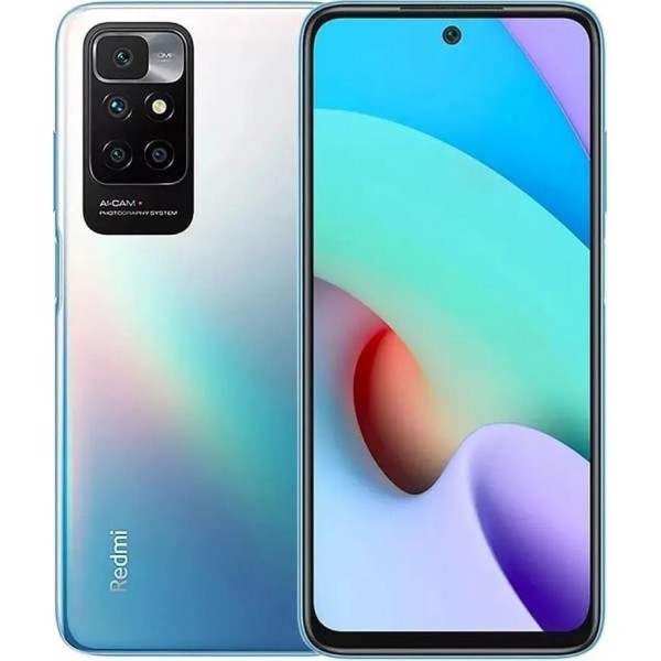 Смартфон Xiaomi Redmi 10 (2022) 4/64GB NFC Sea Blue Global UA (Код товару:22575) Харьков - изображение 1