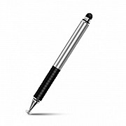 Стилус ручка Fonken 2 в 1 для планшетів і смартфонів Silver (Код товару:15610) Харьков