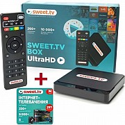 ТВ-приставка inext SWEET.TV BOX Ultra HD + Стартовий пакет M на 3 місяці (Код товару:18694) Харьков