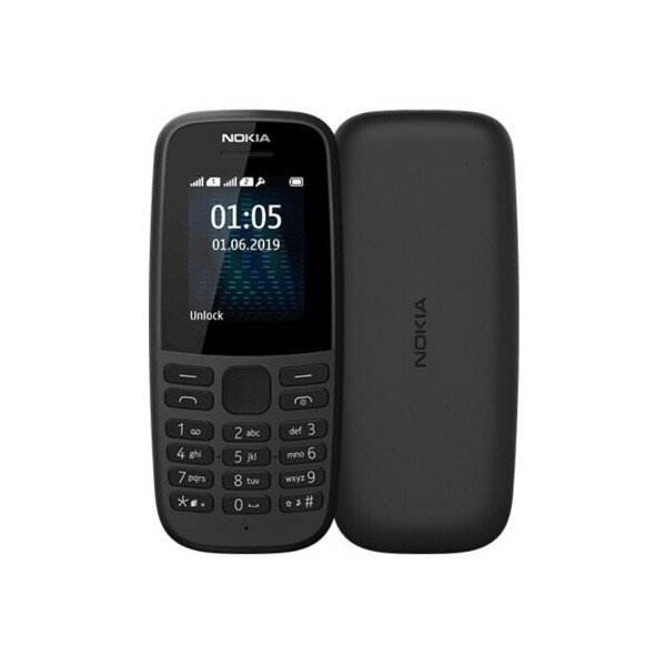 Телефон Nokia 105 SS 2019 Black (Код товару:13079) Харьков - изображение 1