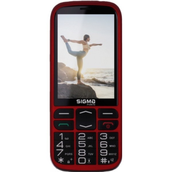 Телефон Sigma Comfort 50 Optima DS Red (Код товару:18378) Харьков - изображение 1