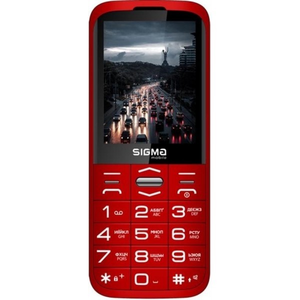 Телефон Sigma mobile Comfort 50 Grace Dual Sim Red (Код товару:25657) Харьков - изображение 1