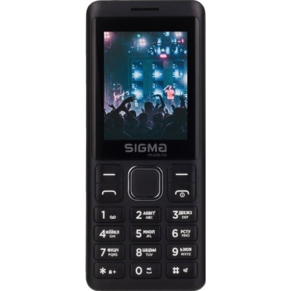 Телефон Sigma mobile X-Style 25 Tone Black (Код товару:19143) Харьков - изображение 1