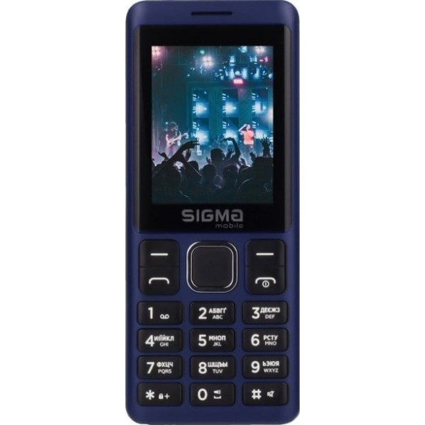 Телефон Sigma mobile X-Style 25 Tone Blue (Код товару:19144) Харьков - изображение 1