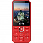 Телефон Sigma mobile X-Style 31 Power Type-C Red (Код товару:26340) Харьков