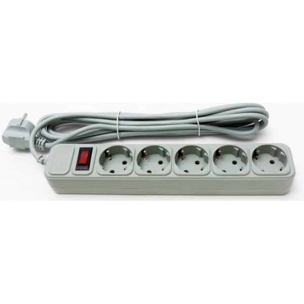 Фільтр живлення ProLogix 5 розеток 0.75 мм 4.5 м Gray (PRS-075P5-45G) (Код товару:24504) Харьков - изображение 1
