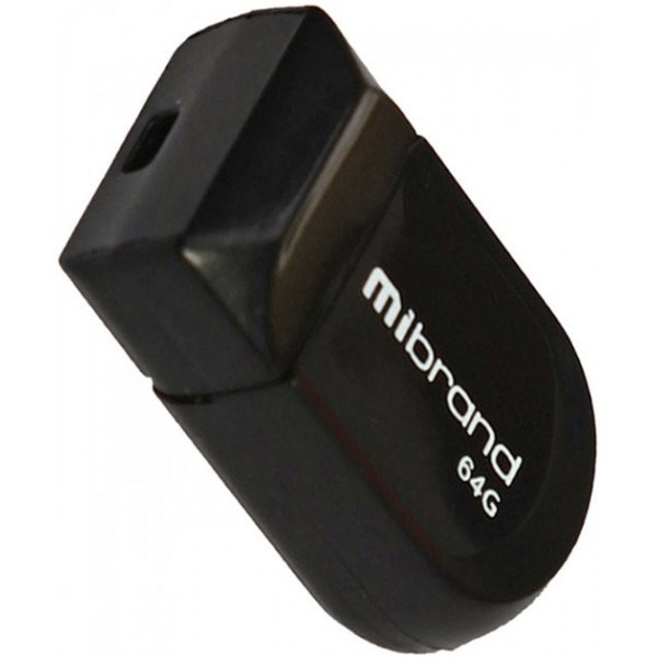 Флеш пам'ять Mibrand Scorpio 64GB USB 2.0 Black (MI2.0/SC64M3B) (Код товару:26389) Харьков - изображение 1