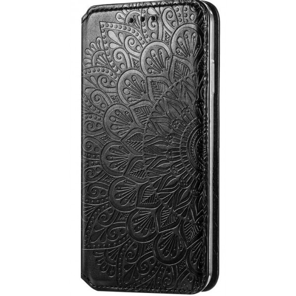 Чoхол-книжка Getman Mandala Xiaomi Redmi Note 9 Black (Код товару:15362) Харьков - изображение 1