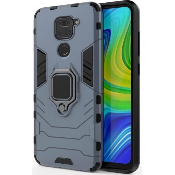 Чехол Transformer Ring for Magnet Xiaomi Redmi Note 9 Gray (Код товару:13828) Харьков - изображение 1