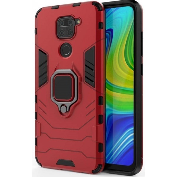 Чехол Xiaomi Redmi Note 9 Transformer Ring Red (Код товару:11179) Харьков - изображение 1