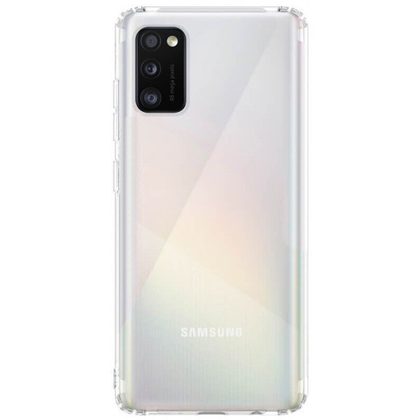 Чехол силиконовый Getman Samsung A41 прозрачный (Код товару:14074) Харьков - изображение 1