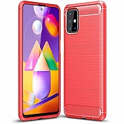 Чохол силіконовий Samsung M51 Red (Код товару:14185) Харьков