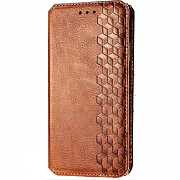 Чехол-книжка Getman Cubic Xiaomi Mi 10 Lite Brown (Код товару:13659) Харьков