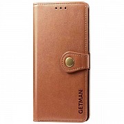 Чохол-книжка Getman Galant Xiaomi Redmi Note 9S Brown (Код товару:11359) Харьков