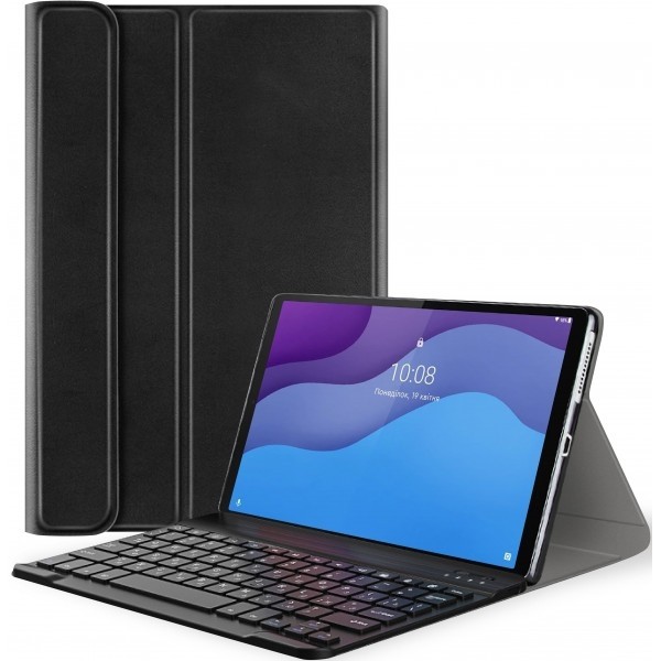 Чохол AIRON Premium для Lenovo Tab M10 HD (2nd Gen) TB-X306F з Bluetooth клавіатурою Black (Код това Харьков - изображение 1