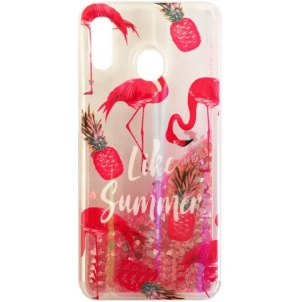Чохол Aquarium для Samsung A20/A30 Flamingo summer (Код товару:25802) Харьков - изображение 1