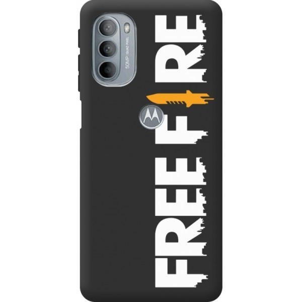 Чохол Boxface для Motorola G31/G41 Free Fire White Logo (Код товару:25018) Харьков - изображение 1