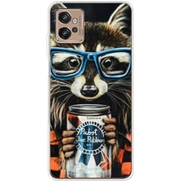 Чохол Boxface для Motorola G32 Єнот з банкою (Код товару:25773) Харьков - изображение 1