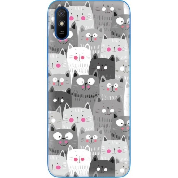 Чохол BoxFace для Xiaomi Redmi 9A Cute Cats (Код товару:25206) Харьков - изображение 1