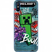 Чохол BoxFace для Xiaomi Redmi 9A Minecraft Graffiti (Код товару:25204) Харьков