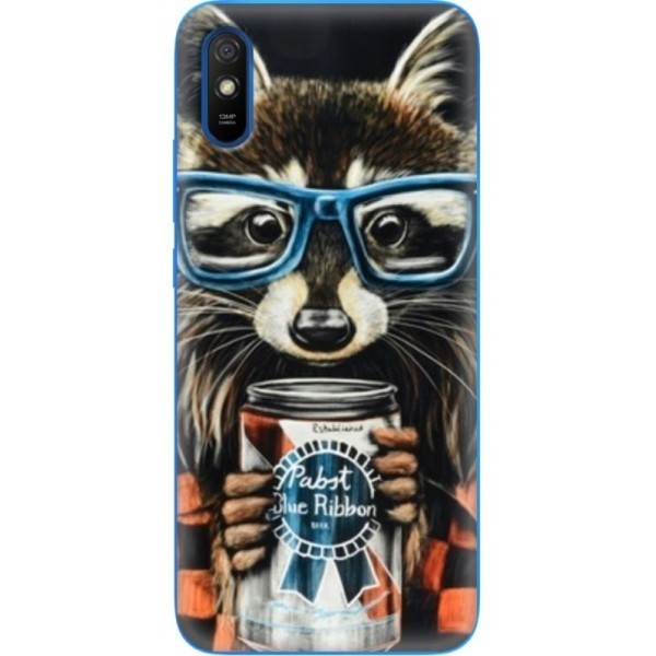 Чохол BoxFace для Xiaomi Redmi 9A Єнот з банкою (Код товару:24083) Харьков - изображение 1