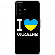 Чохол BoxFace для Xiaomi Redmi K50 Gaming/Poco F4 GT I Love Ukraine (Код товару:26505) Харьков