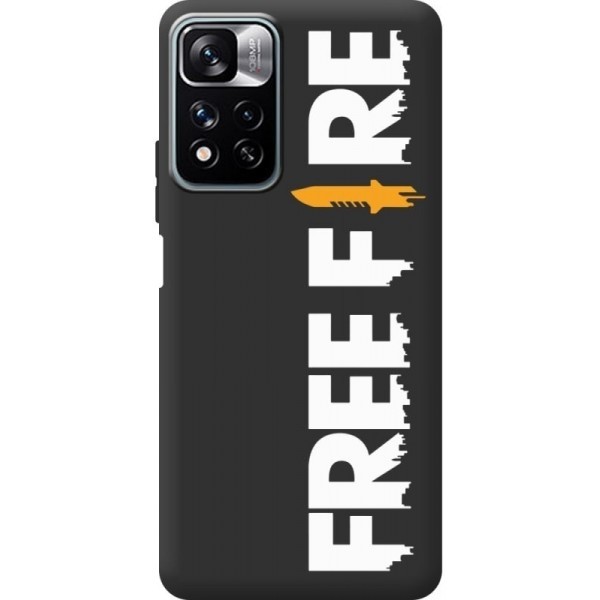 Чохол BoxFace для Xiaomi Redmi Note 11 Pro+ 5G Free Fire White Logo (Код товару:21712) Харьков - изображение 1