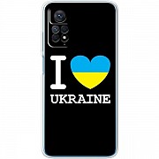 Чохол BoxFace для Xiaomi Redmi Note 11 Pro/11 Pro 5G/11E Pro 5G I Love Ukraine (Код товару:21729) Харьков