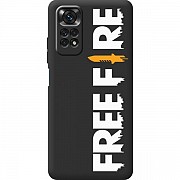 Чохол BoxFace для Xiaomi Redmi Note 11/Note 11s Free Fire White Logo (Код товару:25398) Харьков